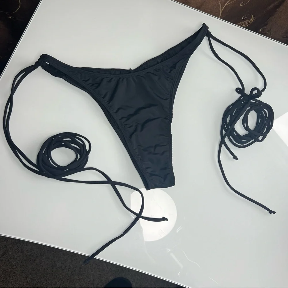 NWOT FRW Strappy High Hip Bottoms - Picture 2 of 5